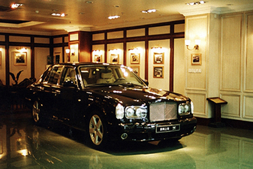 Bently 汽车展示厅